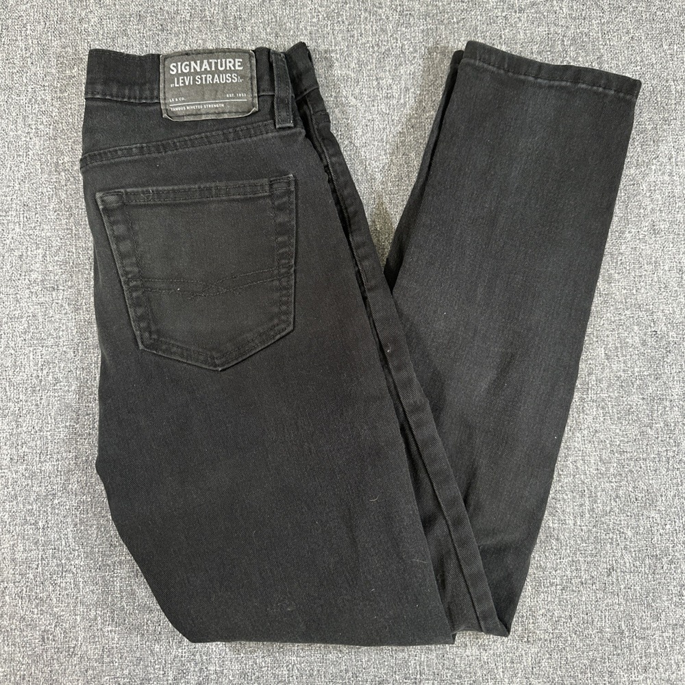 Levi's Black Wash Stretch Denim‎ 311 Shaping Skinny Jeans | Women's 26